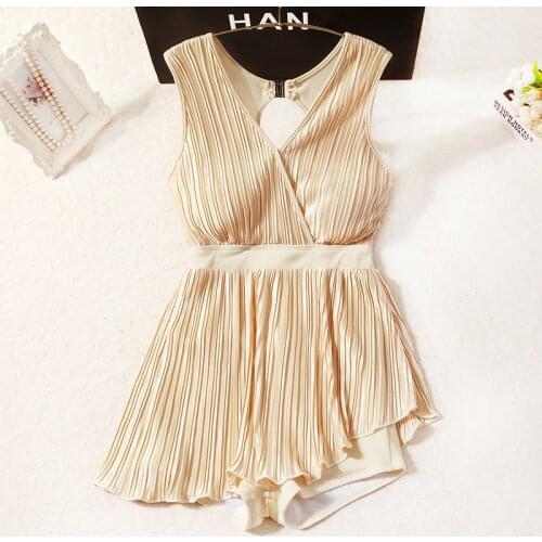 2020 New Women Push Up One Piece Swimwear Padded Bathing Suit Swim Beach Dress Summer Sexy Swimsuit Female Swimming Holiday Wear