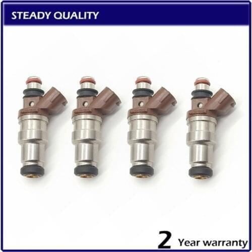 4Pcs Fuel Injector Set 23250-75050 Fit for Toyota 4Runner 2.7L 1996 1997 1998 1999 2000 Fuel Injector New