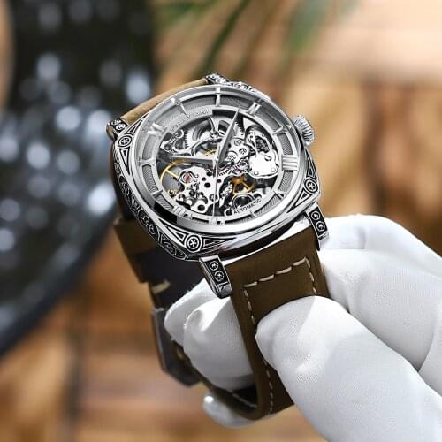 Pilot 1963 Watch 42mm Dial Automatic Mechanical Tough Guy Style Military Air Force Chronograph Watch Sports NEW Brand Men Clock