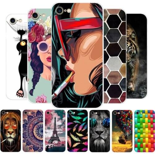 Case For iPhone SE 2020 Phone Case Silicone Soft TPU Back Cover For iPhone SE 2 Case Protective Funda for iPhone SE 2020 Case