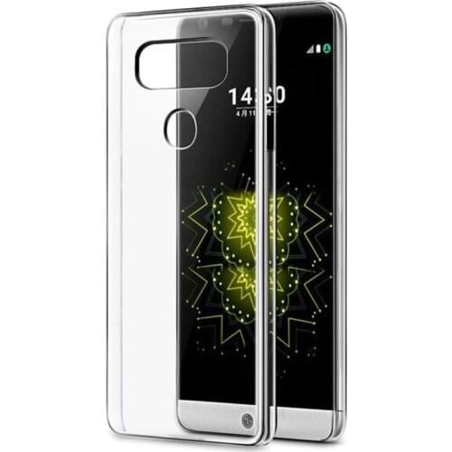 For LG V20 V30 V40 V50 G5 G6 G8 G8S G7 ThinQ Q Stylo 4 5 Slim Crystal Transparent Hard PC Back Case Cover Protection Skin Shell