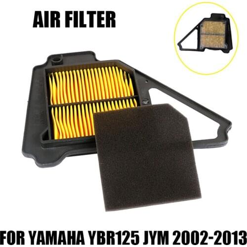For YAMAHA YBR 125 JYM 2002 2003 2004 2005 2006 2007 2008 2009 2010 2011 2012 2013 Motorcycle Accessories Air Filter Cleaner