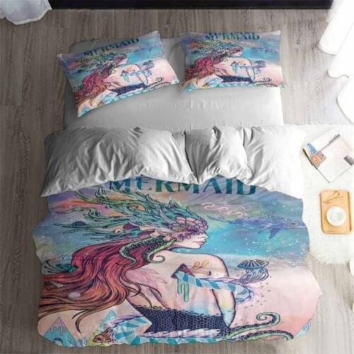 HELENGILI 3D Bedding Set Magic Monster series Art Print Duvet cover set bedclothes with pillowcase bed set home Textiles