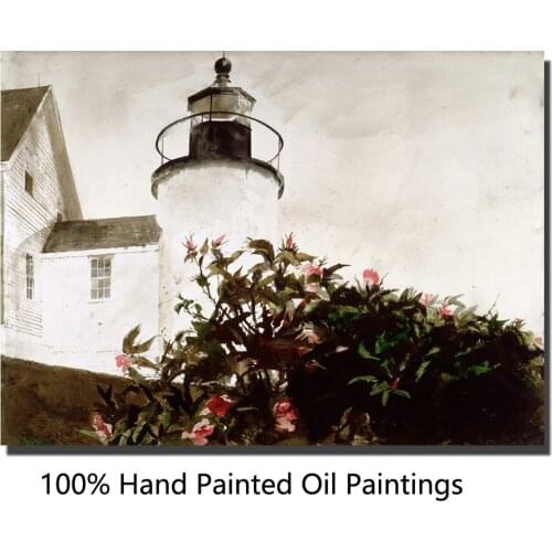 Wall Art Landscape Painting Black And White Modern Decor 100% Hand Painted Oil Canvas Artwork Sailors Valentine Gift