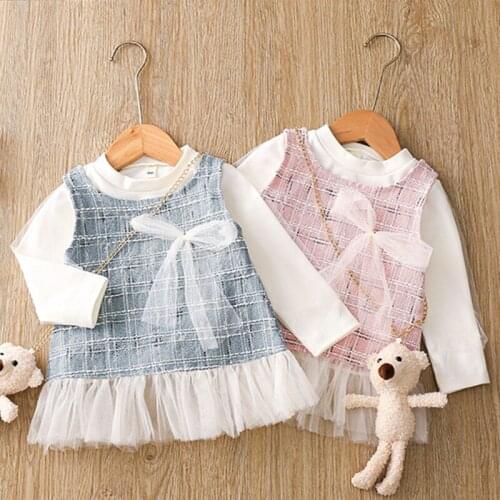 New Fashion Sweet Baby Girl Clothes Casual 2pcs 3pcs Long Sleeve Lovely Cute Comfortable Toddler Outfit Clothes