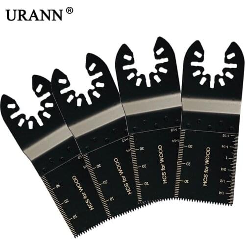 URANN 5Pcs/Lot Metal Cutting Saw Blade For Universal Oscillating Multi Tool Power Tool Cutting Wood Saw Blades