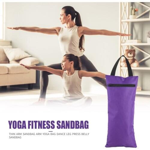 Yoga Fitness Workout Empty Sandbag Dance Training Weighted Exercise Sand Bag for Effective Working-out Accessories