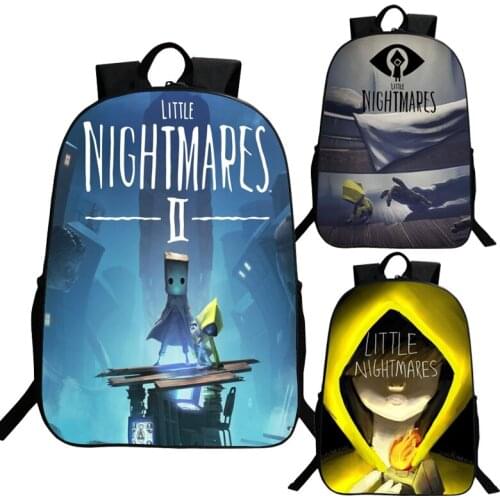 Little Nightmares Backpack Children Bagpack Laptop Knapsack Teenager Rucksack Boys Girls Travel Mochila kids back to School Bag
