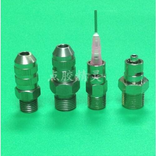 Gold Luer Standard Connector/external Thread Needle Adapter/dispensing Valve /1/4 1/2 or 1/8 1 Minute External Tooth