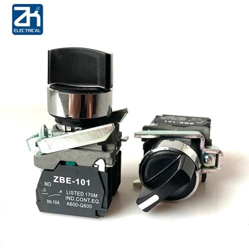 XB4-BD21 XB4-BD33 Standard Handle Knob (no) Push Button Switch