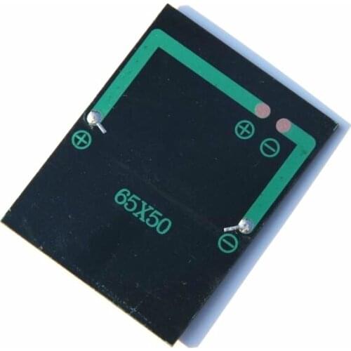 0.45W 3.5V Solar Cell Polycrystalline Solar Panel Module Toy Panel DIY Solar Charger For 2.4V Battery Education 65*50MM