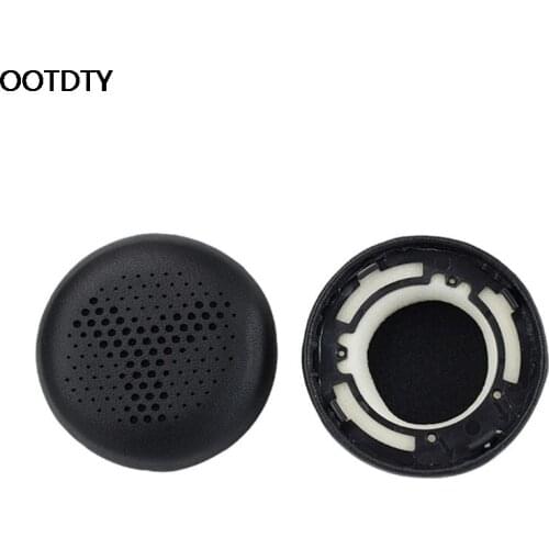 1Pair Replacement Leather Ear Pads Soft Sponge Cover Ear Cup Cushion for AKG Y500 Wireless Bluetooth Headset Headphones