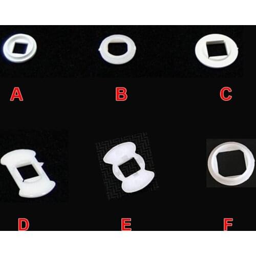 3pcs Plastic LED Insulation gasket Stator Spacer for 3535 XPE XPG XPL 5050 XML T6 L2 XHP50 7070 XHP70 Series LED Emitter diode