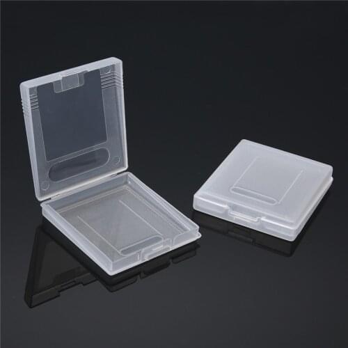 Game Video Case 5PCS White Plastic Game Card Cartridge Cases Boxes Supports Storage Box