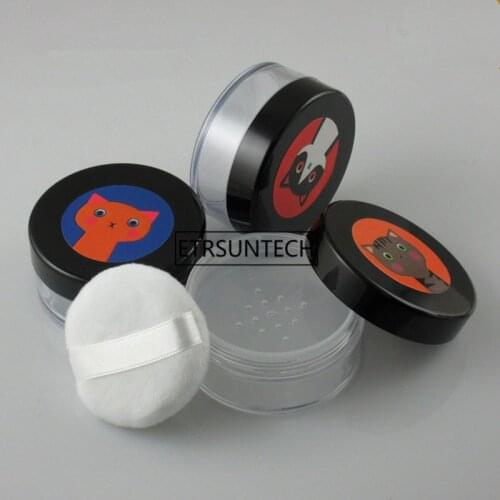 8g 10g Empty Loose Powder Jar Cosmetic Powder Packing Container Powder Makeup Powder Box F20171715