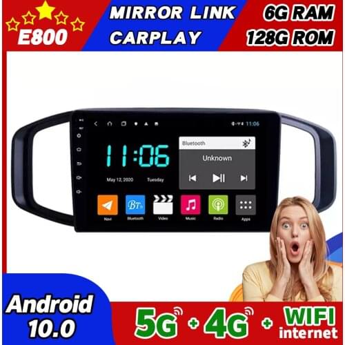 6GB Ram 128GB Rom Car Radio Stereo Receiver Screen For MG3 MG 3 2019 2020 Android 10 Multimedia GPS Navigation Carplay Head Unit