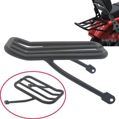 Motorcycle Black Rear Luggage Rack Support Shelf Steel Bracket Fit For Harley Sportster Iron 883 1200 XL883N 48 72 2009-2018