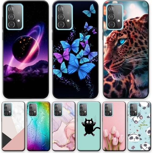 For Samsung A52 Case 4G Animal Cool Cover For Samsung Galaxy A52 4G 6.5 inch Soft TPU Silicone Phone Case For Samsung A52 4G