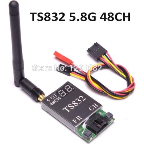 FPV 5.8G 5.8GHz TS832 600mW 48 Channels Wireless AV Transmitting TX Transmitter Module RP-SMA