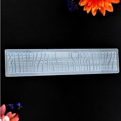 Geometric patterns F Plastic Embossing Folder For Scrapbook DIY Album Card Tool Plastic Template 21.8x4.3cm KW7102308