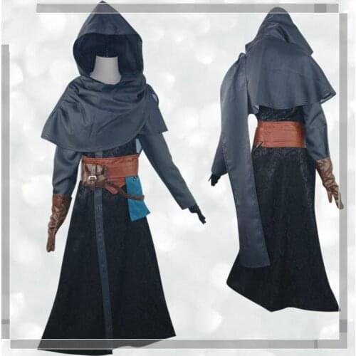 Game Identity V Prophet Cosplay Costume Full Set Uniform Cloak Windbreaker Bag Box Halloween Costumes for Women and Men