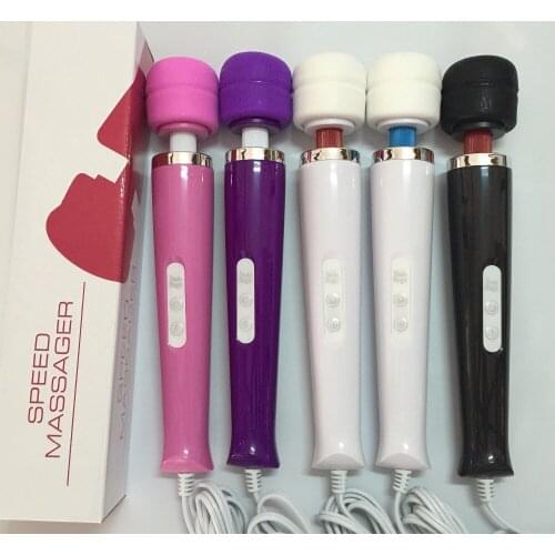 30 Speed Magic Wand Massager,AV Vibrators Magic Wands,Powerfull HandHeld Full Body Massager Sex Toys Colors 110-240V Top Quality