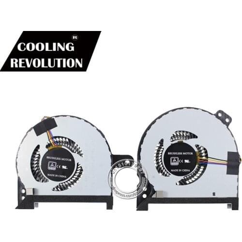 New origianl cpu gpu cooling fan for Asus DFS561405PL0T FJ7C DFS541105VC0T FJ7D DV5V 0.5A FAN COOLER 1323-00XH000 1323-00XJ000