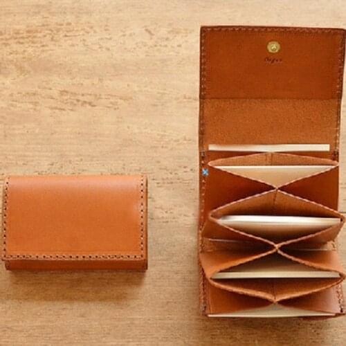 Leather craft cutter multi layer card holder die cutting knife mould template leather hole punches deri el aletleri