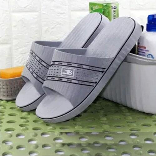 Summer Mens Indoor Floor Non-slip Slippers Big Size 49-50 House Bath Shoes Man Waterproof Sandals Slides Bathroom