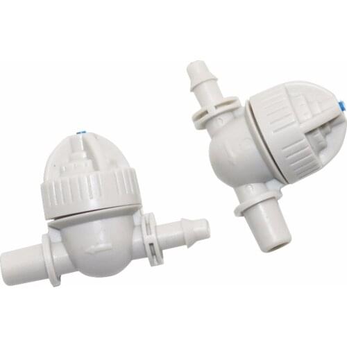 10pcs 5mm to 7.5mm Spherical Anti-drip Device hose and Micro-nozzle connectors garden irrigation system hose accessories