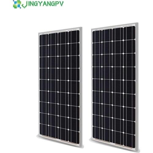 Solar Panel 100w 200w 300w 400w Glass Temper Solar Panel Mono crystalline solar cells 12V 24V solar battery charger durable