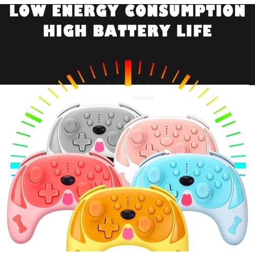 Compatible for Bluetooth Wireless Controller Gamepad Joystick for Ns Nintendo Switch Support Pc Wired Connection