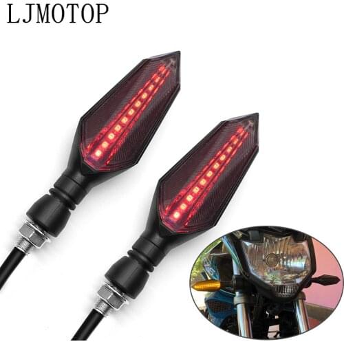 Flasher Motorcycle Front Rear Signal Lamp LED For kawasaki YAMAHA YZF R25 R15 R6 R125 z750 Z800 FZ8 FZ1 FZ6R Turn Signal Lights