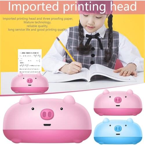 Thermal Portable Bluetooth Printer 57mm Mini Wireless POS Thermal Image Photo Printer For Android IOS Mobile Phone