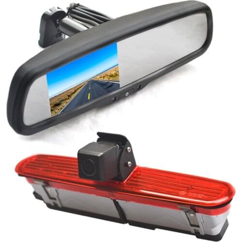 Vardsafe VS211R Reverse Camera & Replacement Mirror Monitor for Fiat Doblo/Opel Combo/Vauxhall Combo/Ram ProMaster City
