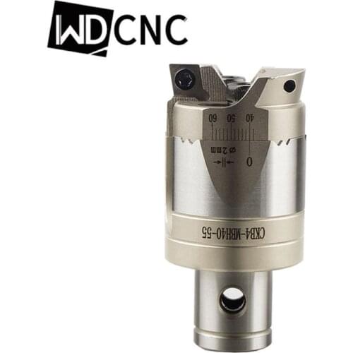 High precision RBH40-54mm Twin-bit Rough Boring Head used for deep holes,CCMT09T304 insert, 40-54 Boring Tool for CNC machine