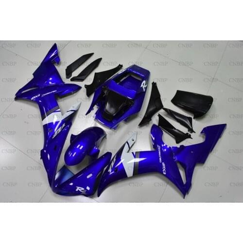 YZF R1 2002 - 2003 Fairings for YAMAHA YZFR1 2002 Body Kits YZF R1 2002 Blue White Fairing Kits