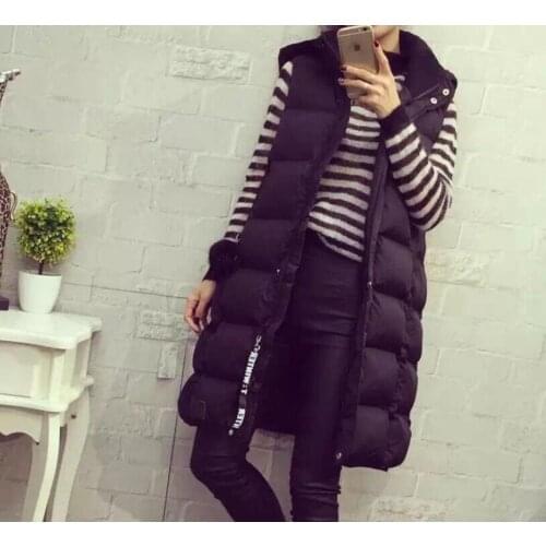 WomenS Plus Size Hooded Waistcoat Vest Sleeveless Coat Cotton Padded Jacket Outwear Tops Gilet Female Sexy Waistcoats K1380