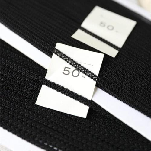 10 Meters/lot Exquisite 6mm Width Black Braid Embroidered Lace Trim Ribbon For Hair Accessories Garment Decoration From Japan