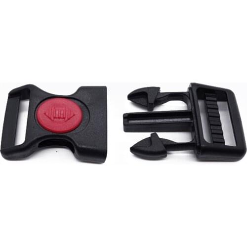 10pcs Plastic Backpack Strap Buckle Quick Side Release Buckle Bag Luggage Outdoor Backpack Strap Belt Webbing Lether Craft