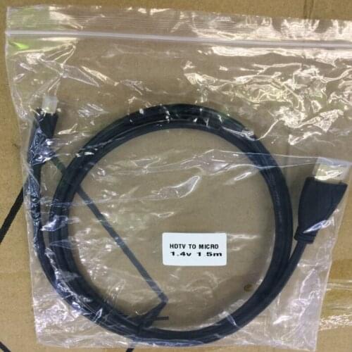 200PCS/LOT 1m 1.5M HDMI to Micro HDMI Cable HDMI 1.4V 1080p HDMI Adapter for HDTV