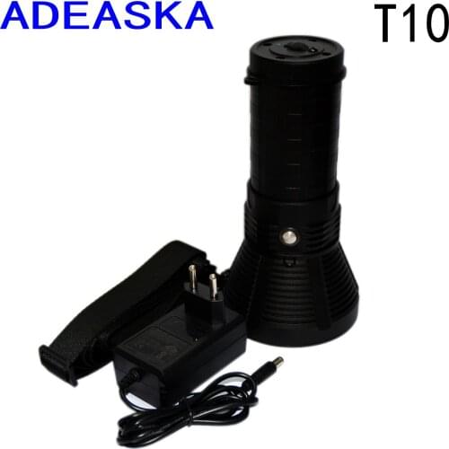 ADEASKA 5000 Lumens Super Bright Rechargeable Led Flashlight Torch 21700 Battery USB Torch for Hunting Fishing Outdoors