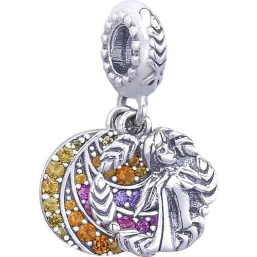 Ajax 925 Sterling Silver Trinkets Pendents Charms For Womens Neck Chain Fashion Necklaces 2021 Bangles