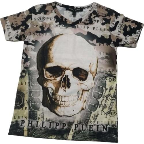ÇETV-PHK -AK Male Child Digital Dry Head Printed V-Neck T-Shirt 465469319