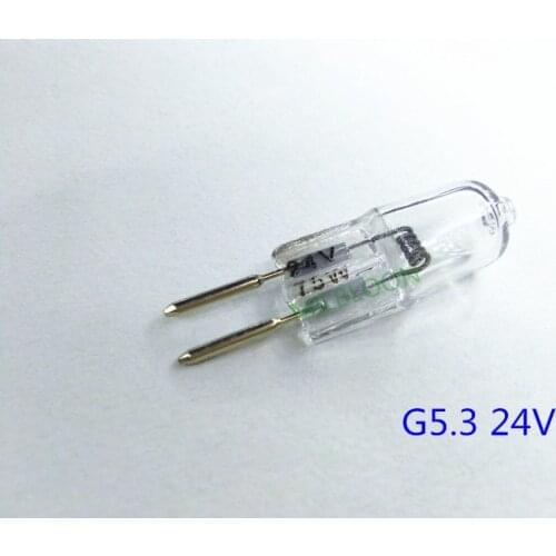 5PCS G5.3 24V halogen bulb 35w 50W G5.3 Aroma lamp bulb 24v Mechanical working light bulb 24v G5.3 70w crystal chandelier bulbs
