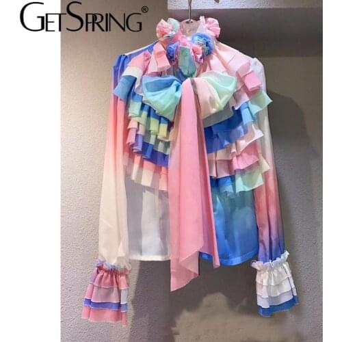 Блузки с воротником Getspring China At AliExpress