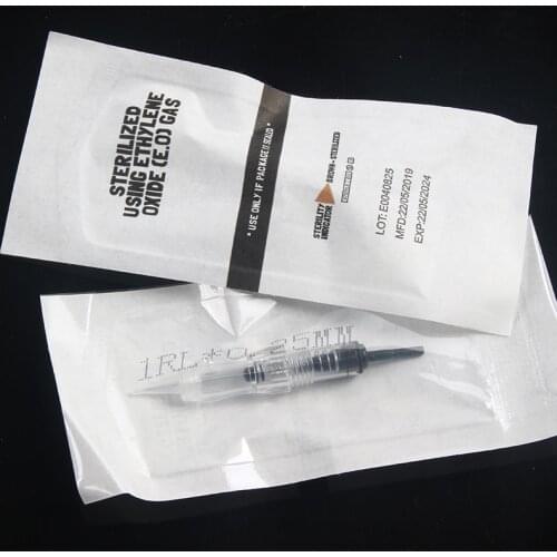 10/50/100pcs Professional Screw Cartridges Needles Tattoo 1R/2R/3/4/5/7RL Permanent Makeup Machine Needles For Eyebrow Lip PMU