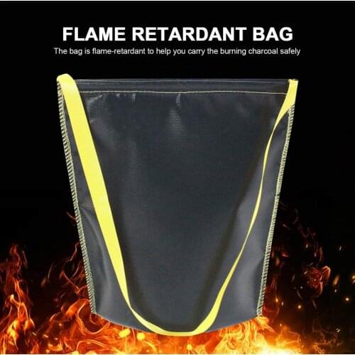 Multifunction Fire Retardant Portable Safety Bag Flame Retardant Storage Bag For Putting Out Burning Charcoals