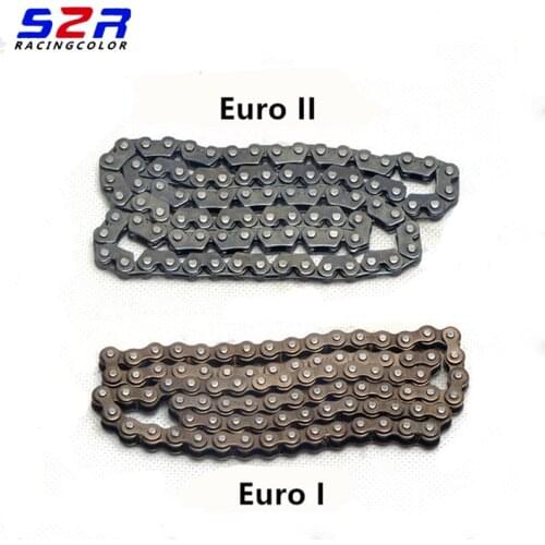 Motorcycle YBR125 cam timing chain small roller chain Tank chain for Yamaha 125cc YBR 125 XTZ125 TTR transmission spare parts