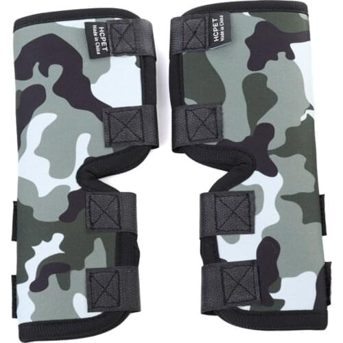 1 Pair Pet Knee Pads Dog Support Brace Protector Soft for Leg Hock Joint Wrap ALI88